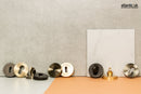 STATUS WC Turn and Release on Round Rose in Urban Dark Bronze WC Turn and Release Atlantic