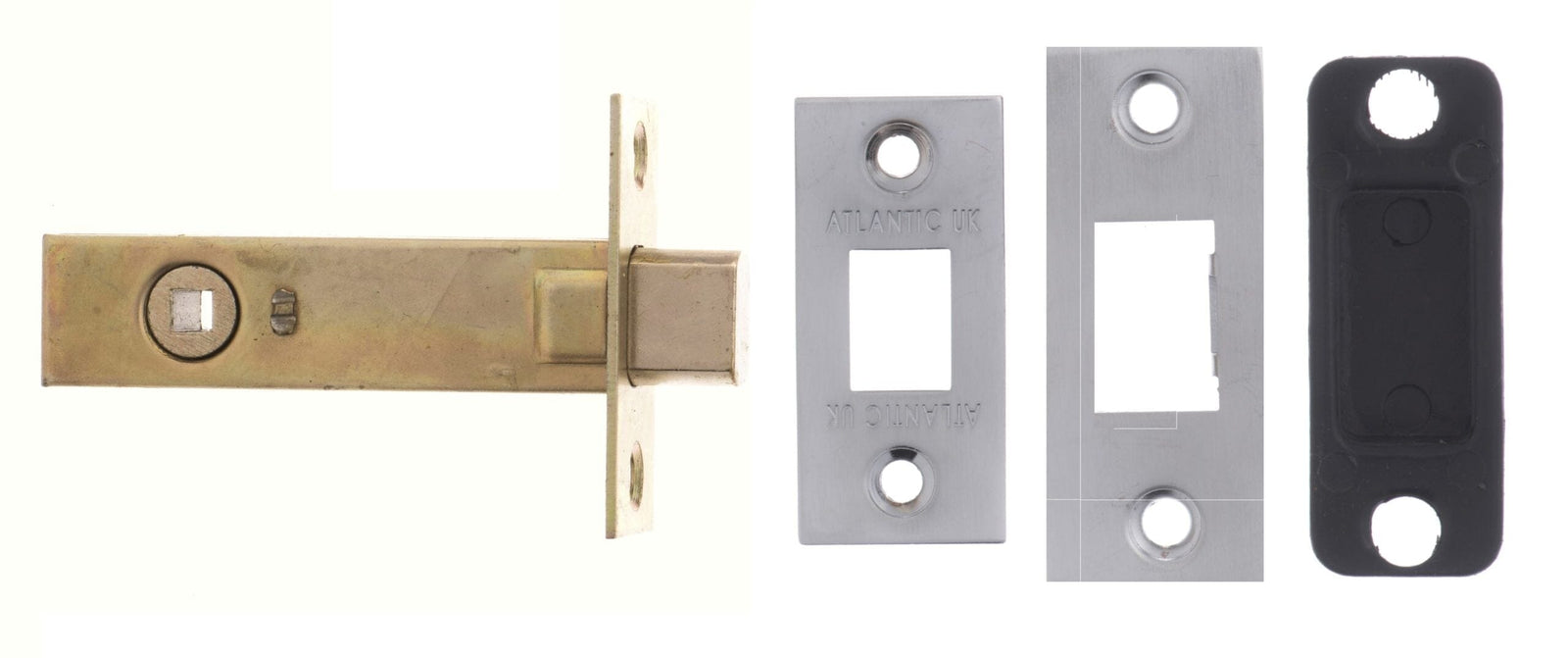 Atlantic Tubular Deadbolt 3" Deadbolt Atlantic 3" Satin Chrome