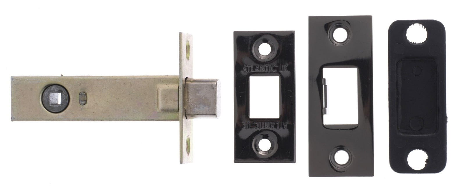 Atlantic Tubular Deadbolt 4" Deadbolt Atlantic 4" Black Nickel