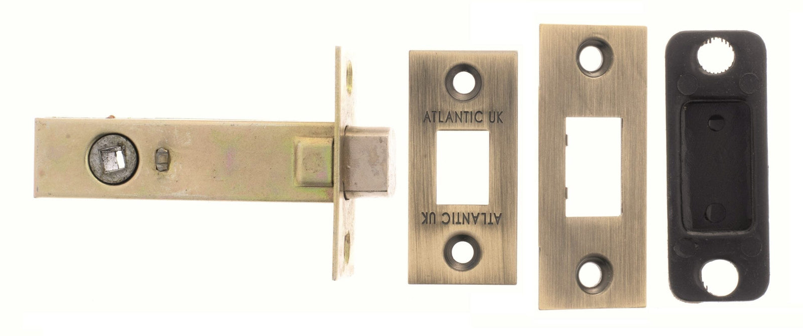 Atlantic Tubular Deadbolt 4" Deadbolt Atlantic 4" Matt Antique Brass