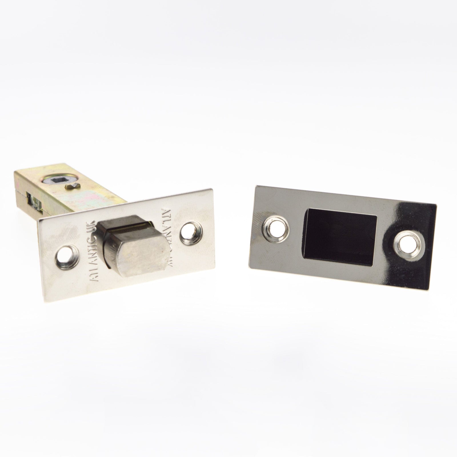 Atlantic Tubular Deadbolt 4" Deadbolt Atlantic 4" Polished Nickel