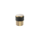 Atlantic Cylinder Premium Floor Mounted Door Stop in Antique Brass Door Stop Atlantic