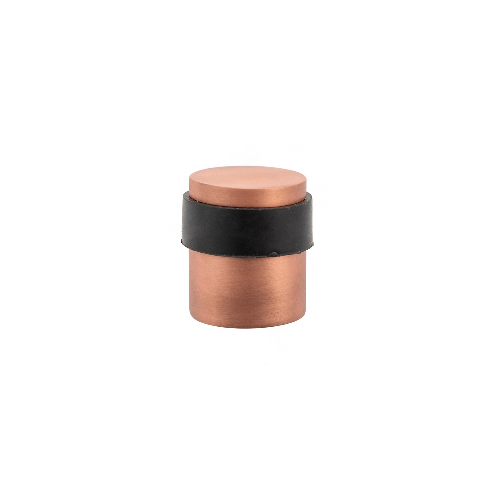 Atlantic Cylinder Premium Floor Mounted Door Stop Door Stop Atlantic Each Urban Satin Copper