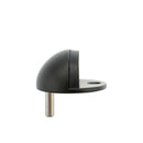 Atlantic Half-Moon Contract Floor Mounted Door Stop in Matt Black Door Stop Atlantic