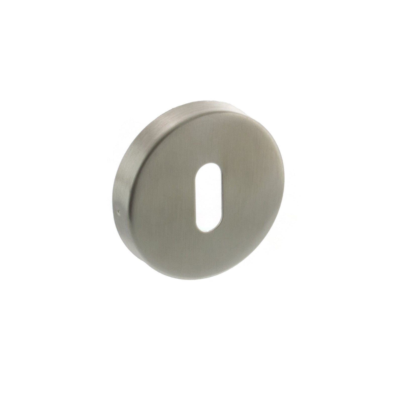 Atlantic Key Escutcheon Escutcheon Atlantic Pair Satin Stainless Steel