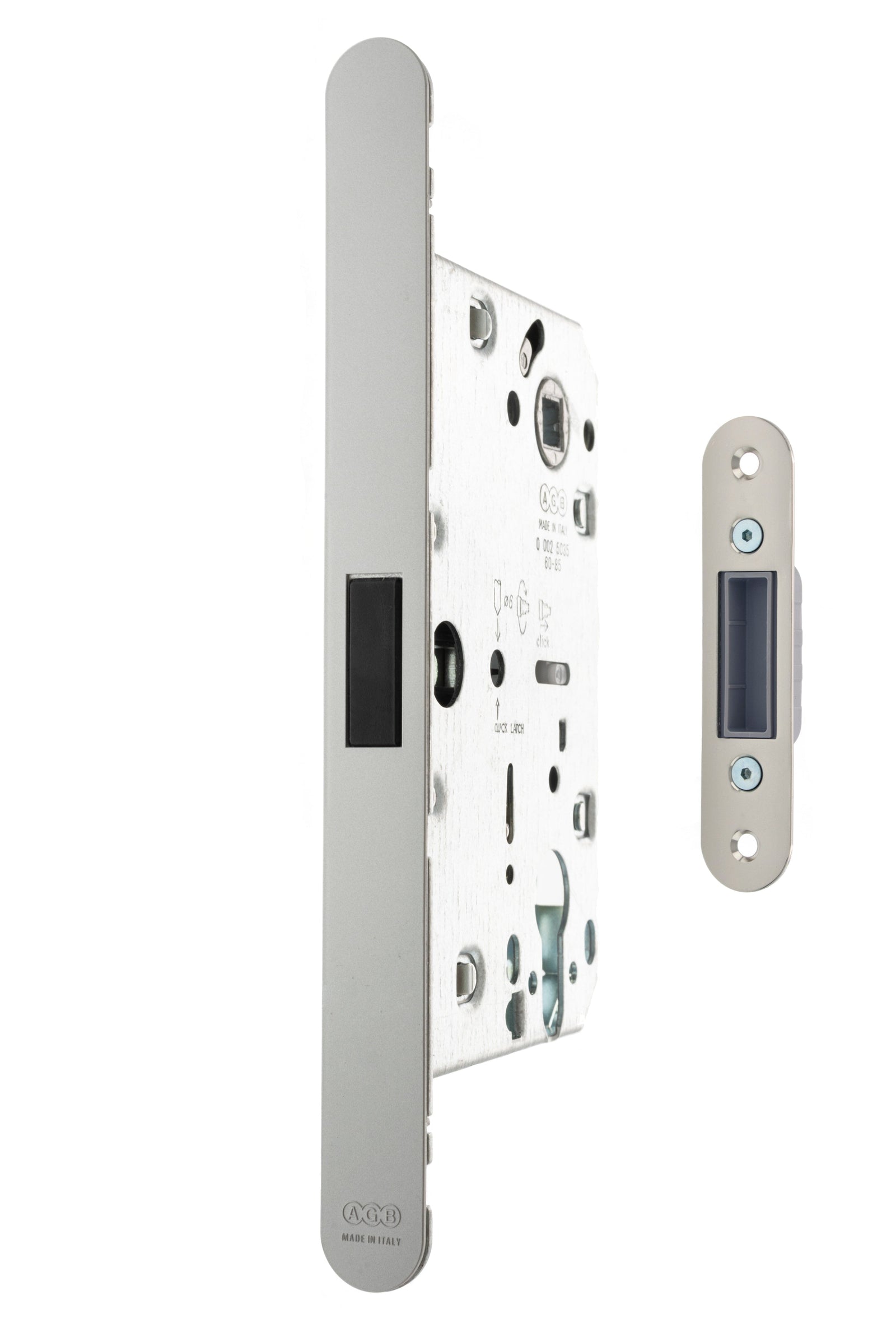 AGB Revolution XT Magnetic Euro Profile Sashlock 60mm backset Sashlock Atlantic 60mm backset Satin Chrome