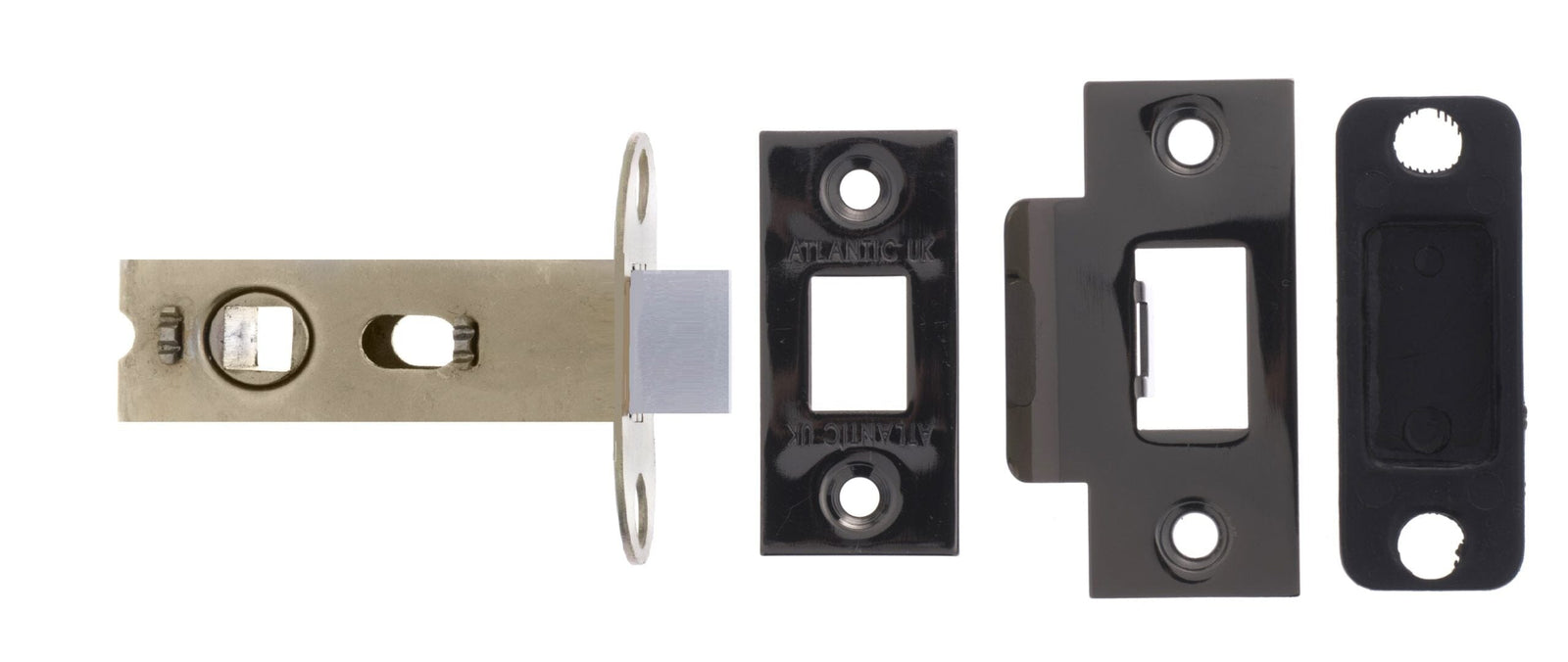 Atlantic Bolt Through Tubular Latch 2.5" Tubular Latch Atlantic 2.5" Black Nickel