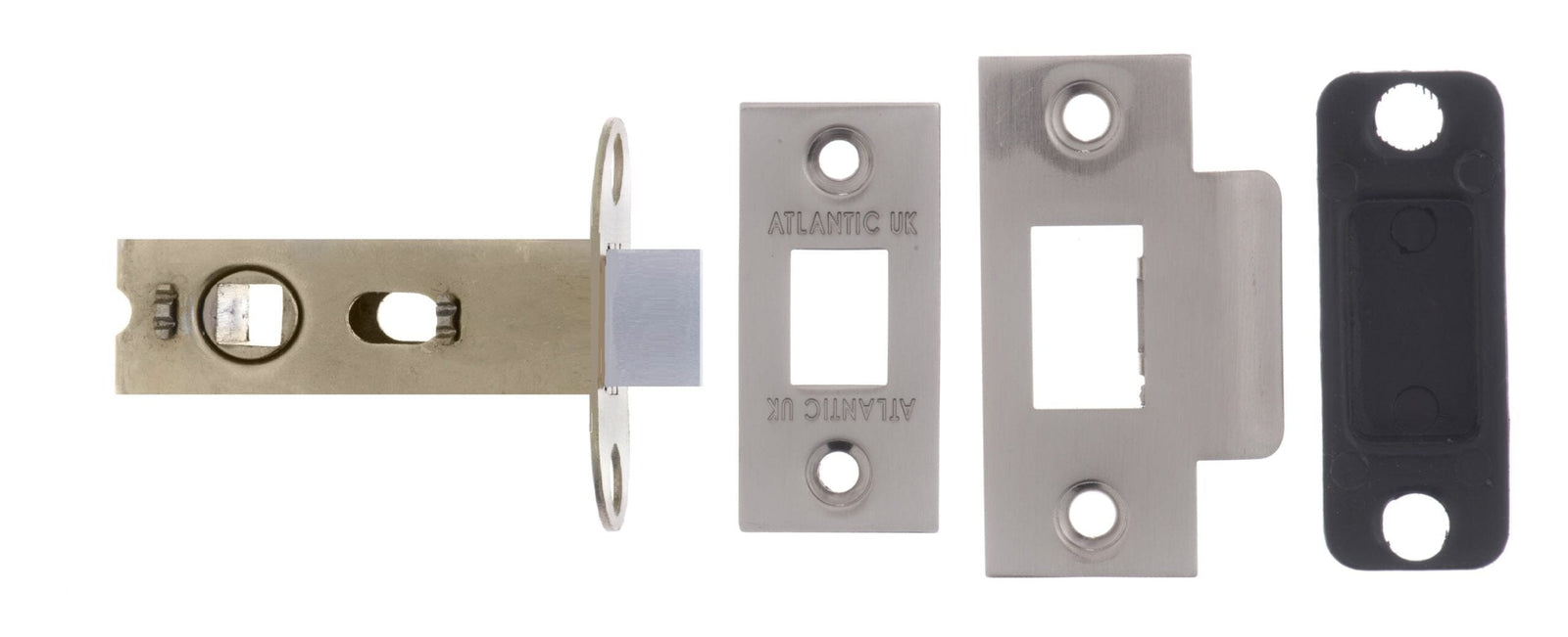 Atlantic Bolt Through Tubular Latch 2.5" Tubular Latch Atlantic 2.5" Satin Nickel