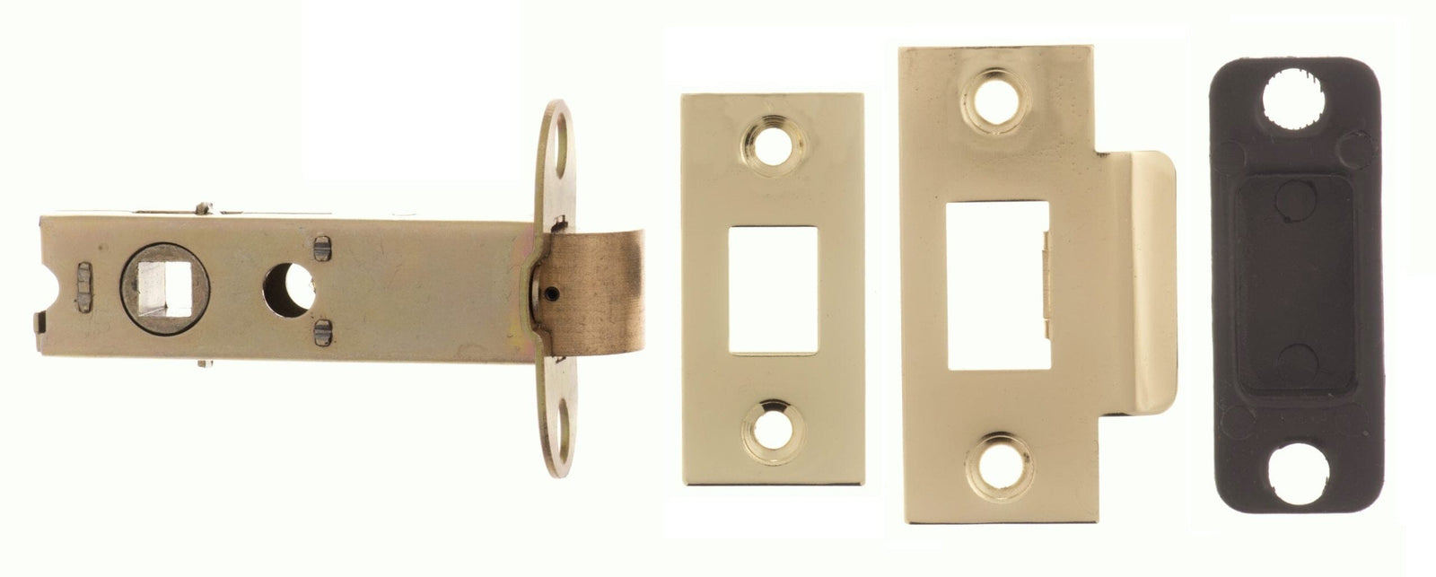 Atlantic Heavy Duty Bolt Through Tubular Latch 3" Tubular Latch Atlantic 3" Polished Brass