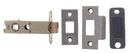 Atlantic Heavy Duty Bolt Through Tubular Latch 3" Tubular Latch Atlantic 3" Distressed Silver