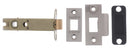 Atlantic Heavy Duty Bolt Through Tubular Latch 4" Tubular Latch Atlantic 4" Satin Nickel