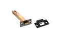Atlantic Heavy Duty Bolt Through Tubular Latch 6" Tubular Latch Atlantic 6" Matt Gun Metal