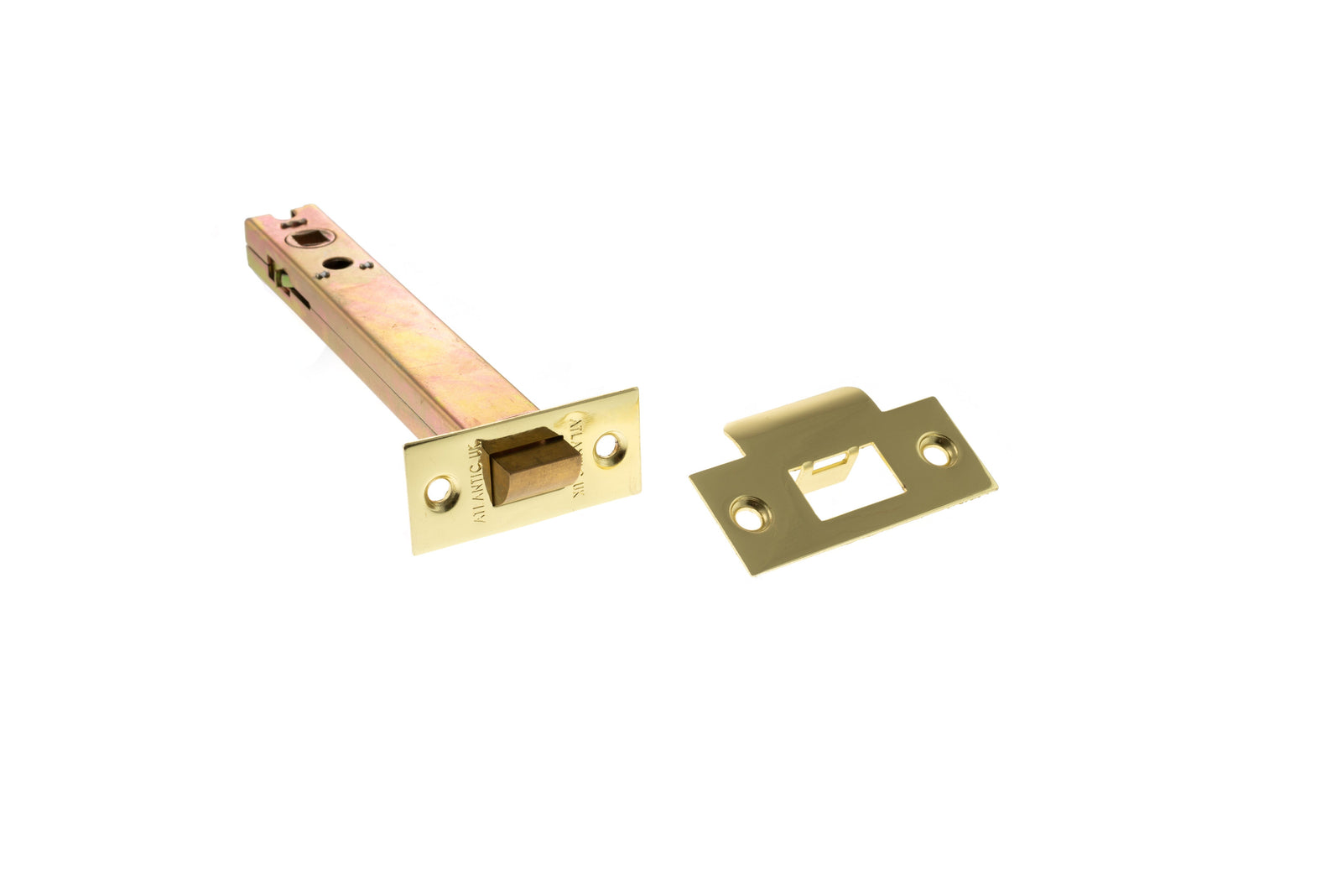Atlantic Heavy Duty Bolt Through Tubular Latch 6" Tubular Latch Atlantic 6" Polished Brass