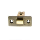 Atlantic Fire-Rated CE Marked Bolt Through Tubular Latch 2.5" in Antique Brass Tubular Latch Atlantic