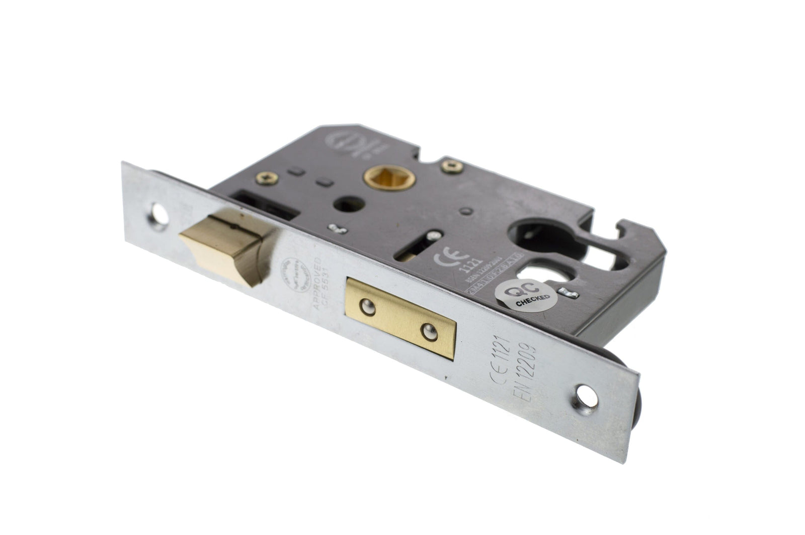 Atlantic Euro Sashlock 3" Sashlock Atlantic 3" Satin Chrome