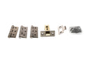 Atlantic Latch Pack 2.5" (Latch x1) + 3"x2" (Hinge x3) Tubular Latch Atlantic 2.5" (Latch x1) + 3"x2" (Hinge x3) Black Nickel