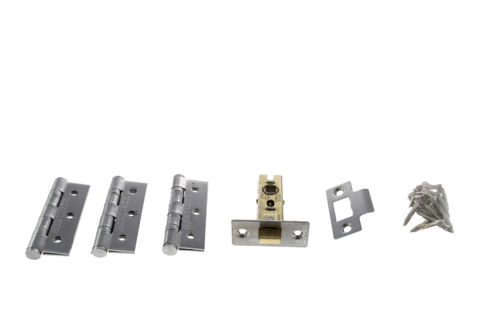 Atlantic Latch Pack 2.5" (Latch x1) + 3"x2" (Hinge x3) Tubular Latch Atlantic 2.5" (Latch x1) + 3"x2" (Hinge x3) Polished Chrome