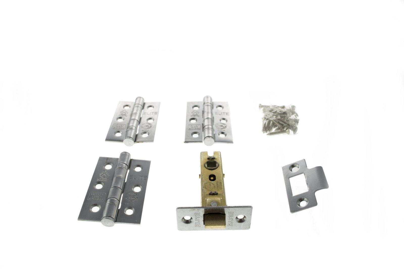 Atlantic Latch Pack 3" (Latch x1) + 3"x2" (Hinge x3) Tubular Latch Atlantic