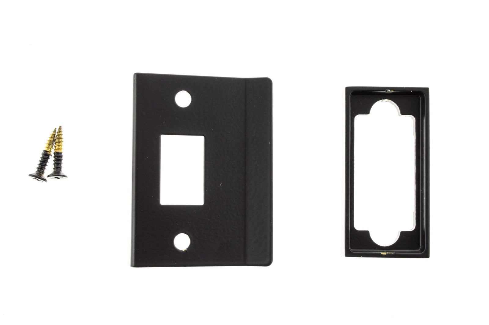 Atlantic Rebate Kit to suit Tubular Latch in Matt Black Rebate Kit Atlantic