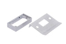 Atlantic Rebate Kit to suit Tubular Latch Rebate Kit Atlantic Each Satin Chrome