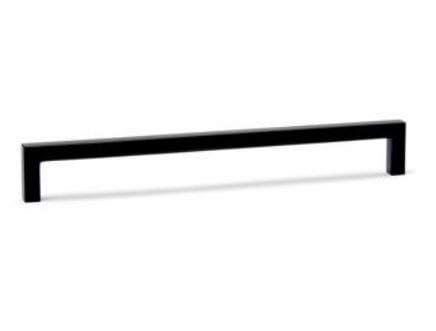 Atlantic Mitred Pull Handle Bolt Through 450mm x 19mm in Matt Black Pull Handle Atlantic