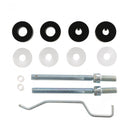 Atlantic Pull Handle Back to Back Fixing Kit 25mm in Matt Black Pull Handle Atlantic