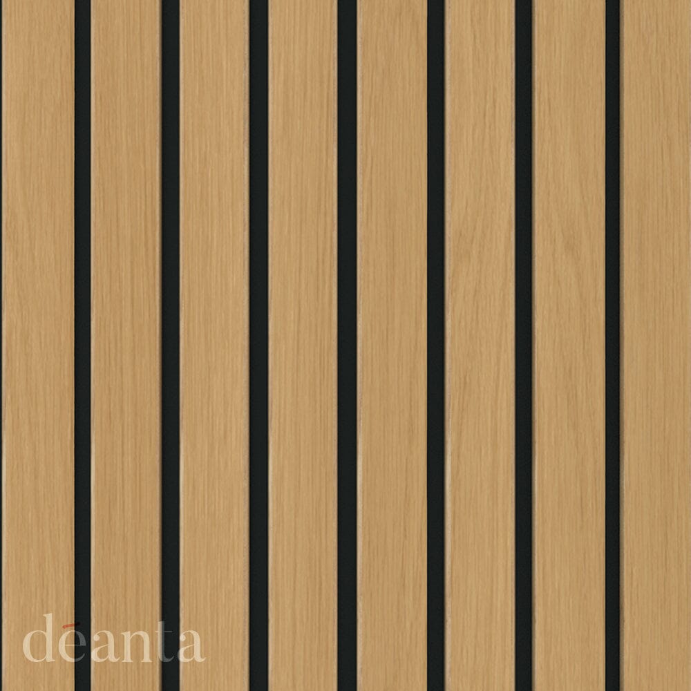 Immerse Acoustic Wall Panelling Oak PLUS Wall Panelling Deanta