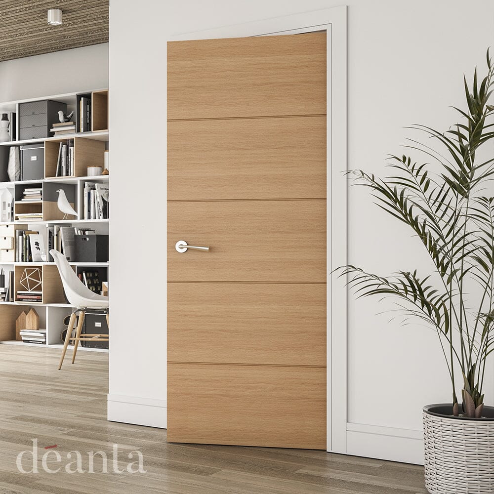 Augusta Prefinished Oak Internal Fire Door Internal Door Deanta