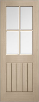 Blonde Oak Mexicano Glazed Pre-Finished Internal Door Internal Door LPD Doors