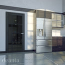 Brixton Black Primed Tinted Glazed Internal Door Internal Door Deanta