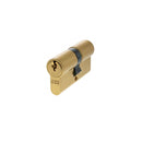 AGB Euro Profile 5 Pin Double Cylinder 30-30mm (60mm) in Satin Brass Cylinder Atlantic