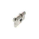 AGB Euro Profile 5 Pin Double Cylinder Keyed Alike 35-35mm (70mm) in Polished Chrome Cylinder Atlantic