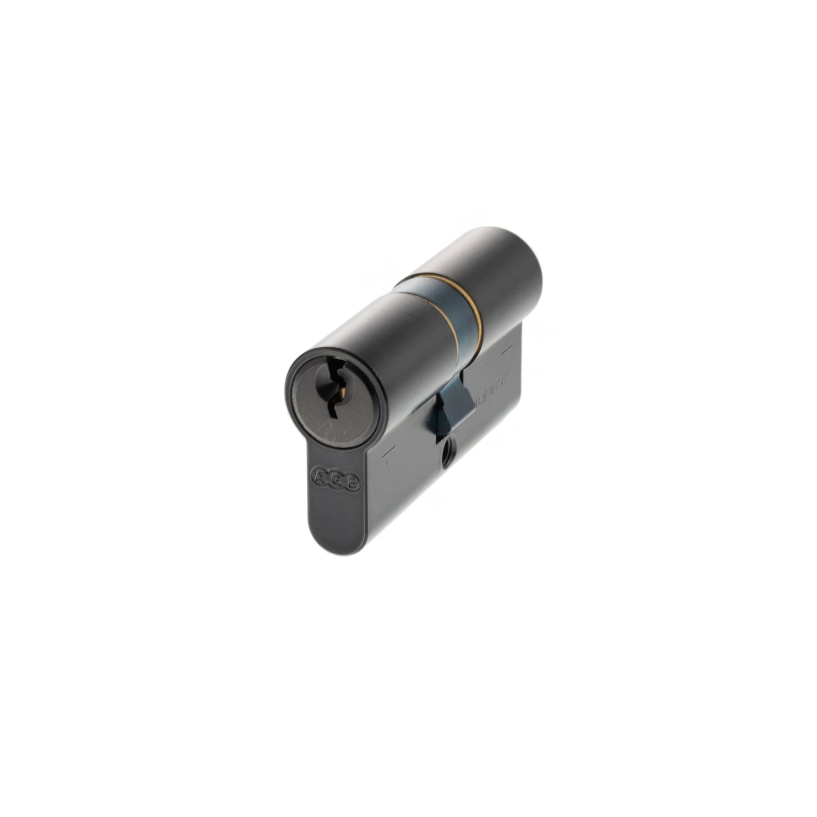AGB Euro Profile 5 Pin Double Cylinder Keyed Alike 30-30mm (60mm) in Matt Black Cylinder Atlantic