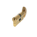 AGB Euro Profile 5 Pin Cylinder Key to Turn 35-35mm (70mm) in Satin Brass Cylinder Atlantic