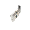 AGB Euro Profile 5 Pin Cylinder Key to Turn 35-35mm (70mm) in Polished Chrome Cylinder Atlantic