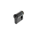 AGB Euro Profile 5 Pin Single Cylinder 30-10mm (40mm) in Matt Black Cylinder Atlantic