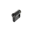 AGB Euro Profile 5 Pin Single Cylinder 35-15mm (45mm) in Matt Black Cylinder Atlantic