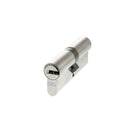 AGB Euro Profile 15 Pin Double Cylinder 40-40mm (80mm) in Polished Chrome Cylinder Atlantic