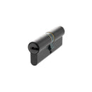 AGB Euro Profile 15 Pin Double Cylinder 40-40mm (80mm) in Matt Black Cylinder Atlantic