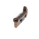 AGB Euro Profile 15 Pin Cylinder Key to Turn 35-35mm (70mm) in Copper Cylinder Atlantic