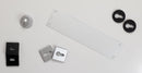 CleanTouch Anti-Bac RTD Safety Lever Round Euro Backplate in Polished Chrome Lever on Backplate Atlantic