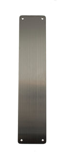 CleanTouch Finger Plate Pre drilled with screws 350mm x 75mm in Satin Stainless Steel Finger Plate Atlantic