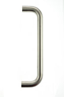 CleanTouch Pull Handle Bolt Through 225mm x 19mm in Satin Stainless Steel Pull Handle Atlantic