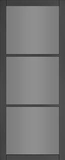 Camden Black Primed Tinted Glazed Internal Door Internal Door Deanta