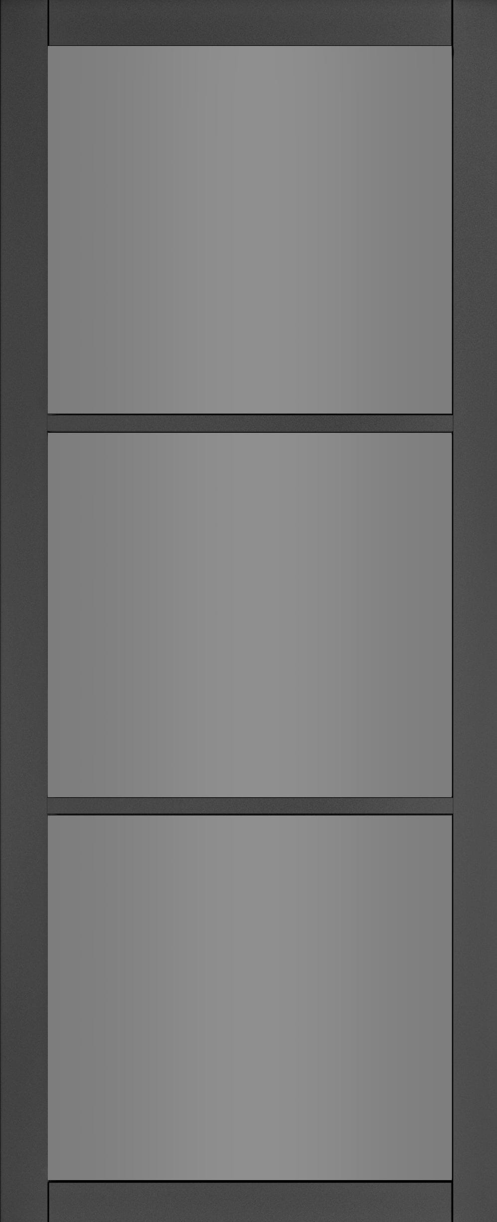 Camden Black Primed Tinted Glazed Internal Door Internal Door Deanta