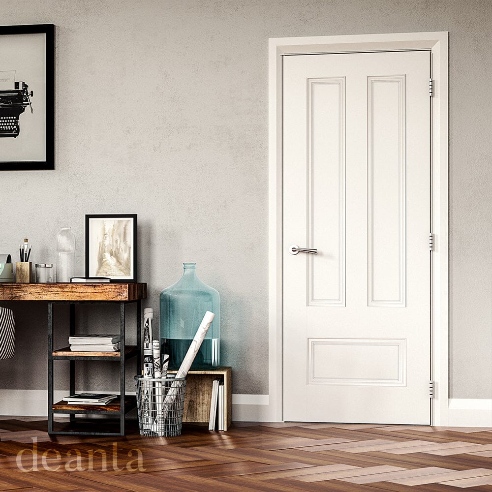 Canterbury White Primed Internal Door Internal Door Deanta