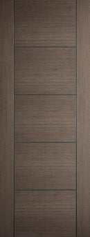 Chocolate Grey Vancouver Pre-Finished Internal Door Internal Door LPD Doors