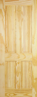 Clear Pine 4 Panel Unfinished Internal Door Internal Door LPD Doors