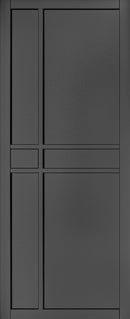 Dalston Black Primed Internal Door Internal Door Deanta