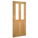 Eton Unfinished Oak Glazed Internal Door Internal Door Deanta
